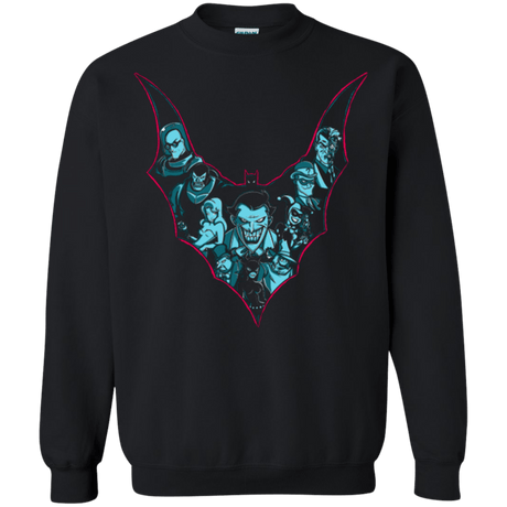 Sweatshirts Black / Small VILLAINS SHADOWS Crewneck Sweatshirt