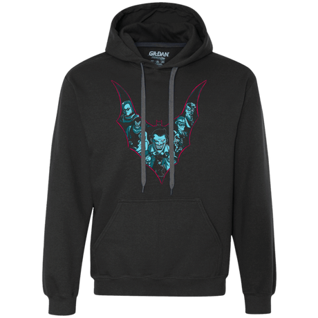 Sweatshirts Black / Small VILLAINS SHADOWS Premium Fleece Hoodie
