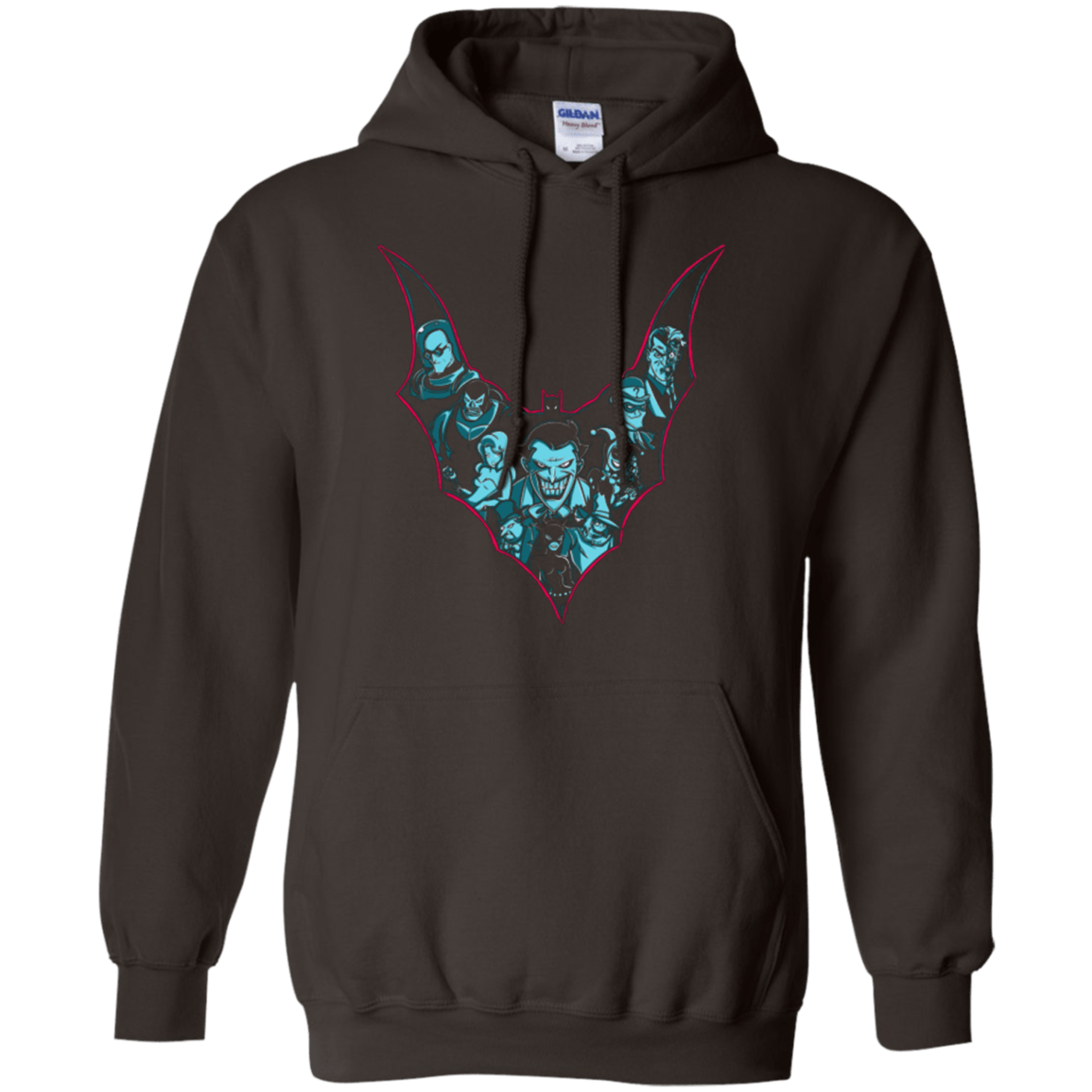 Sweatshirts Dark Chocolate / Small VILLAINS SHADOWS Pullover Hoodie