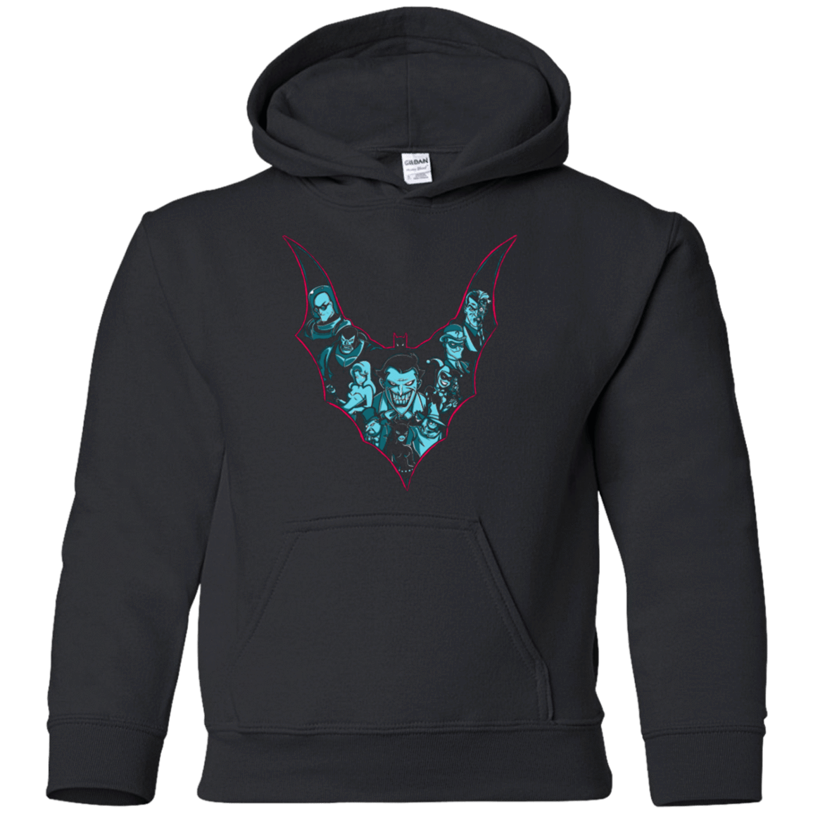 Sweatshirts Black / YS VILLAINS SHADOWS Youth Hoodie