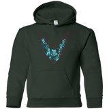 Sweatshirts Forest Green / YS VILLAINS SHADOWS Youth Hoodie