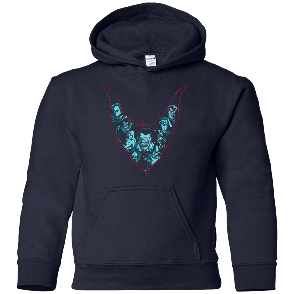 Sweatshirts Navy / YS VILLAINS SHADOWS Youth Hoodie