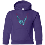 Sweatshirts Purple / YS VILLAINS SHADOWS Youth Hoodie