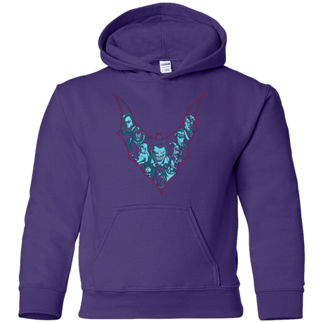 Sweatshirts Purple / YS VILLAINS SHADOWS Youth Hoodie