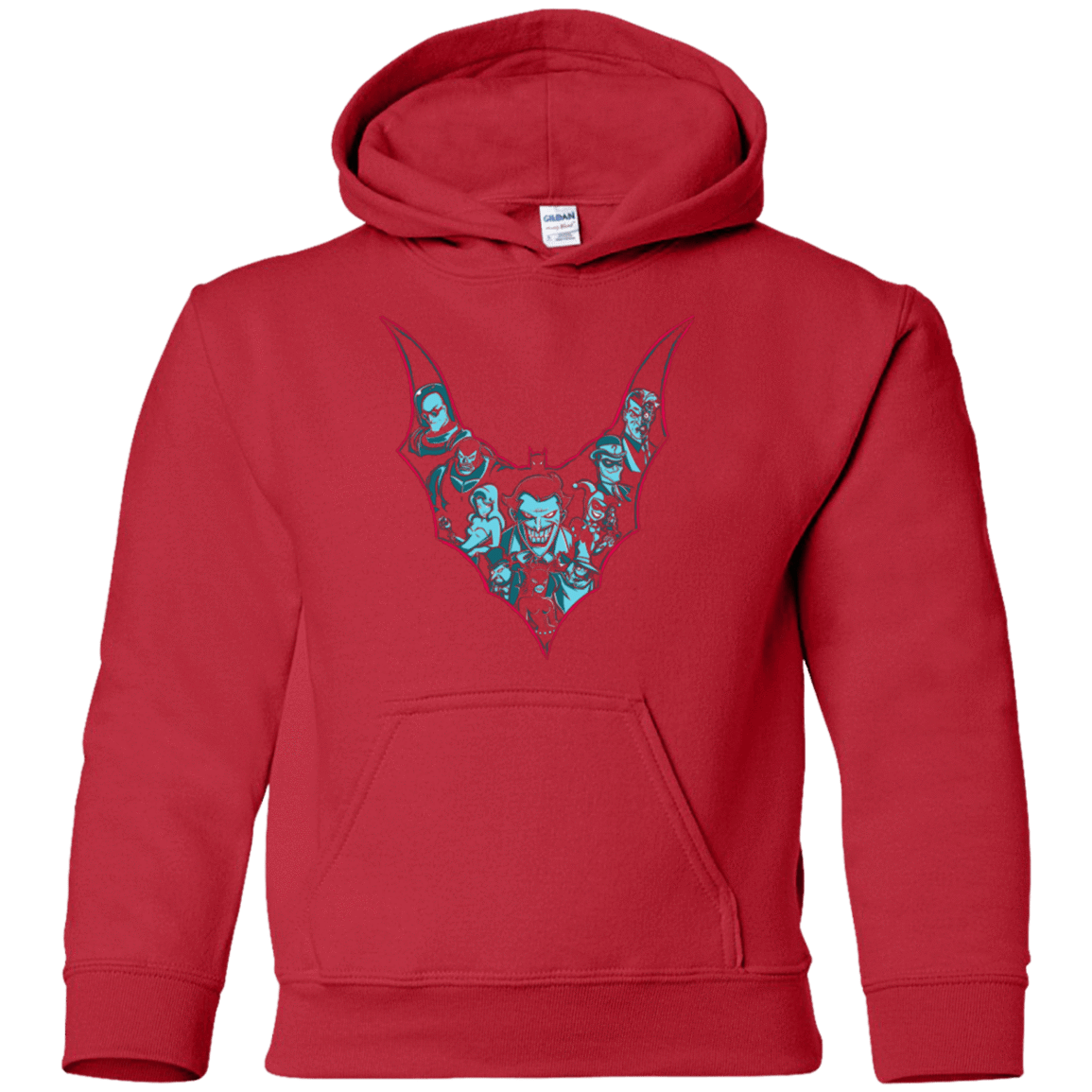 Sweatshirts Red / YS VILLAINS SHADOWS Youth Hoodie