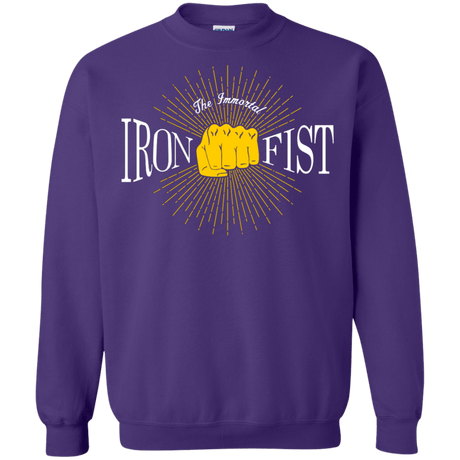 Sweatshirts Purple / S Vintage Immortal Iron Fist Crewneck Sweatshirt