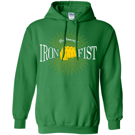 Sweatshirts Irish Green / S Vintage Immortal Iron Fist Pullover Hoodie