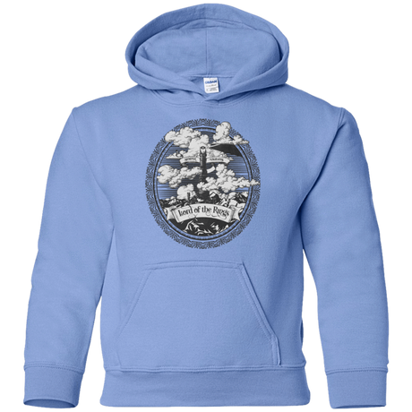 Sweatshirts Carolina Blue / YS Vintage Mordor Tower Youth Hoodie