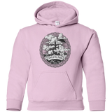 Sweatshirts Light Pink / YS Vintage Mordor Tower Youth Hoodie
