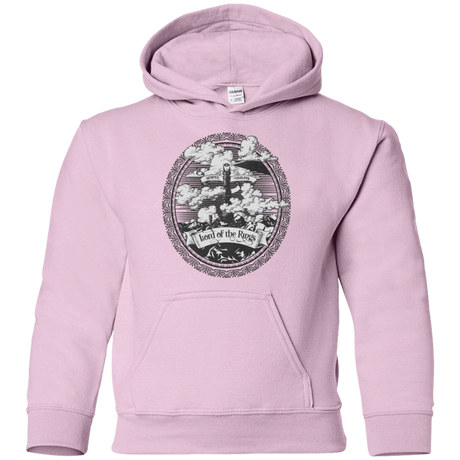 Sweatshirts Light Pink / YS Vintage Mordor Tower Youth Hoodie