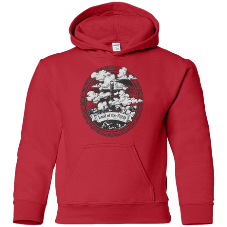 Sweatshirts Red / YS Vintage Mordor Tower Youth Hoodie