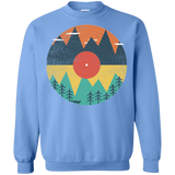 Sweatshirts Carolina Blue / S Vinyl Fox Crewneck Sweatshirt