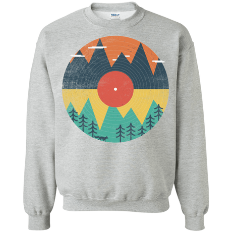 Sweatshirts Sport Grey / S Vinyl Fox Crewneck Sweatshirt