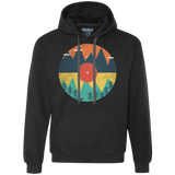 Sweatshirts Black / S Vinyl Fox Premium Fleece Hoodie