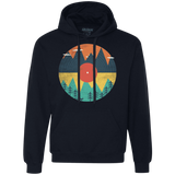 Sweatshirts Navy / S Vinyl Fox Premium Fleece Hoodie