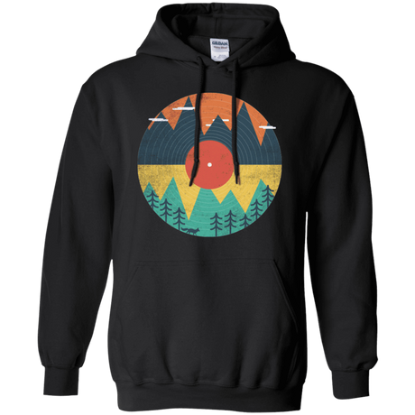 Sweatshirts Black / S Vinyl Fox Pullover Hoodie