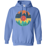 Sweatshirts Carolina Blue / S Vinyl Fox Pullover Hoodie