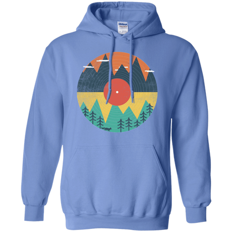 Sweatshirts Carolina Blue / S Vinyl Fox Pullover Hoodie