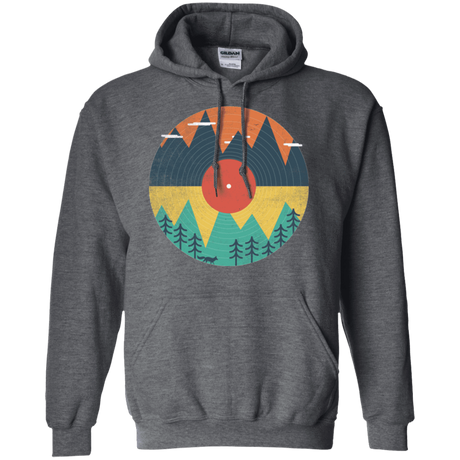 Sweatshirts Dark Heather / S Vinyl Fox Pullover Hoodie