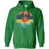 Sweatshirts Irish Green / S Vinyl Fox Pullover Hoodie