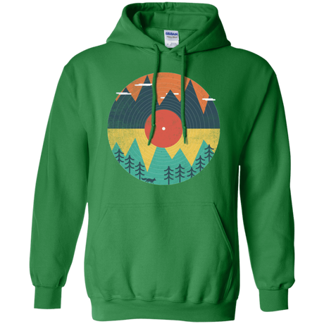 Sweatshirts Irish Green / S Vinyl Fox Pullover Hoodie