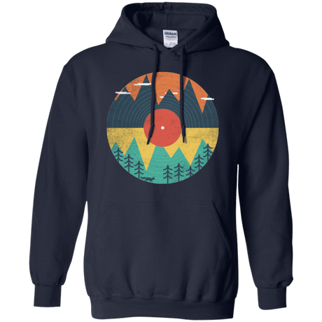 Sweatshirts Navy / S Vinyl Fox Pullover Hoodie