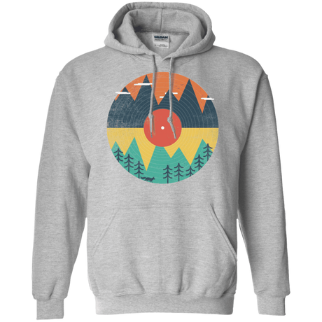 Sweatshirts Sport Grey / S Vinyl Fox Pullover Hoodie