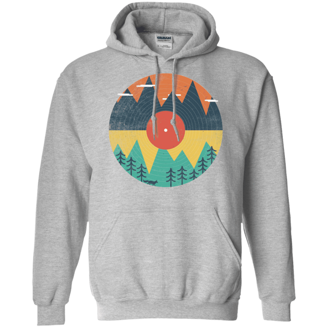 Sweatshirts Sport Grey / S Vinyl Fox Pullover Hoodie