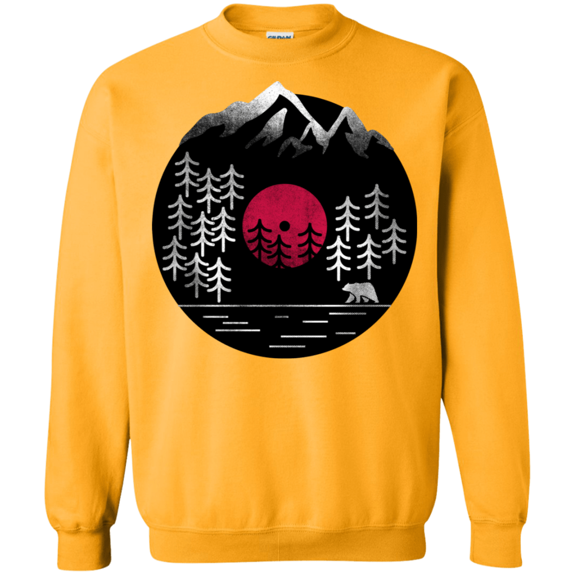 Sweatshirts Gold / S Vinyl Nature Crewneck Sweatshirt