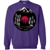 Sweatshirts Purple / S Vinyl Nature Crewneck Sweatshirt