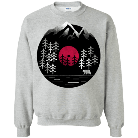 Sweatshirts Sport Grey / S Vinyl Nature Crewneck Sweatshirt