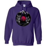Sweatshirts Purple / S Vinyl Nature Pullover Hoodie
