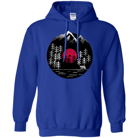 Sweatshirts Royal / S Vinyl Nature Pullover Hoodie