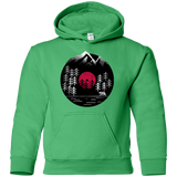 Sweatshirts Irish Green / YS Vinyl Nature Youth Hoodie