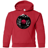 Sweatshirts Red / YS Vinyl Nature Youth Hoodie