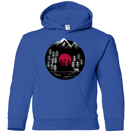 Sweatshirts Royal / YS Vinyl Nature Youth Hoodie