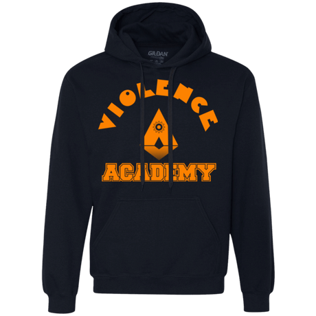 Sweatshirts Navy / Small Violence Academy Premium Fleece Hoodie