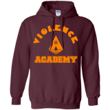 Sweatshirts Maroon / Small Violence Academy Pullover Hoodie