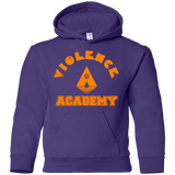 Sweatshirts Purple / YS Violence Academy Youth Hoodie