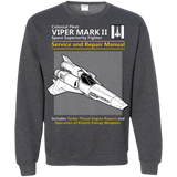 Sweatshirts Dark Heather / Small VIPER SERVICE AND REPAIR MANUAL Crewneck Sweatshirt