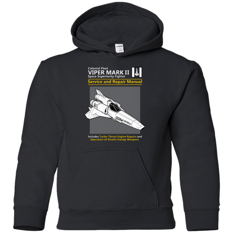 Sweatshirts Black / YS VIPER SERVICE AND REPAIR MANUAL Youth Hoodie