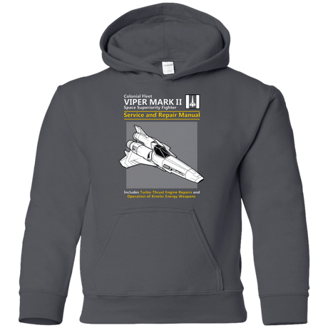 Sweatshirts Charcoal / YS VIPER SERVICE AND REPAIR MANUAL Youth Hoodie
