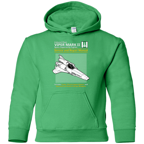 Sweatshirts Irish Green / YS VIPER SERVICE AND REPAIR MANUAL Youth Hoodie