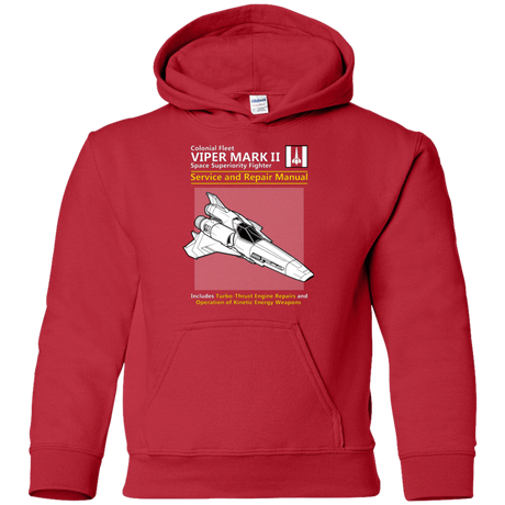 Sweatshirts Red / YS VIPER SERVICE AND REPAIR MANUAL Youth Hoodie
