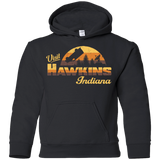 Sweatshirts Black / YS Visit Hawkins Youth Hoodie