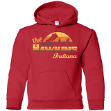 Sweatshirts Red / YS Visit Hawkins Youth Hoodie