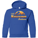 Sweatshirts Royal / YS Visit Hawkins Youth Hoodie