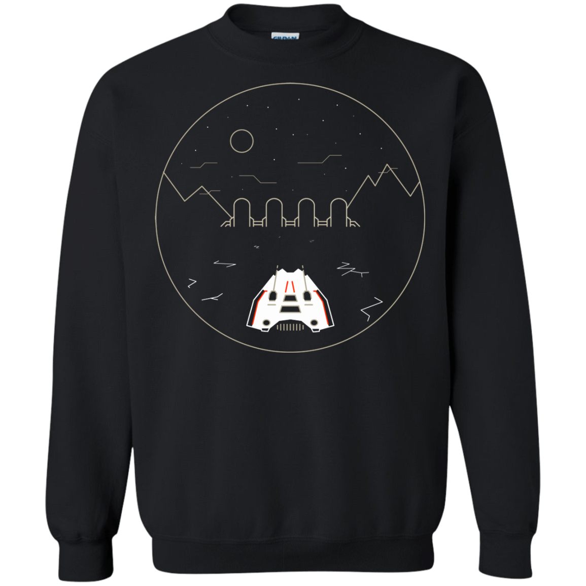 Sweatshirts Black / S Visit Hoth Crewneck Sweatshirt