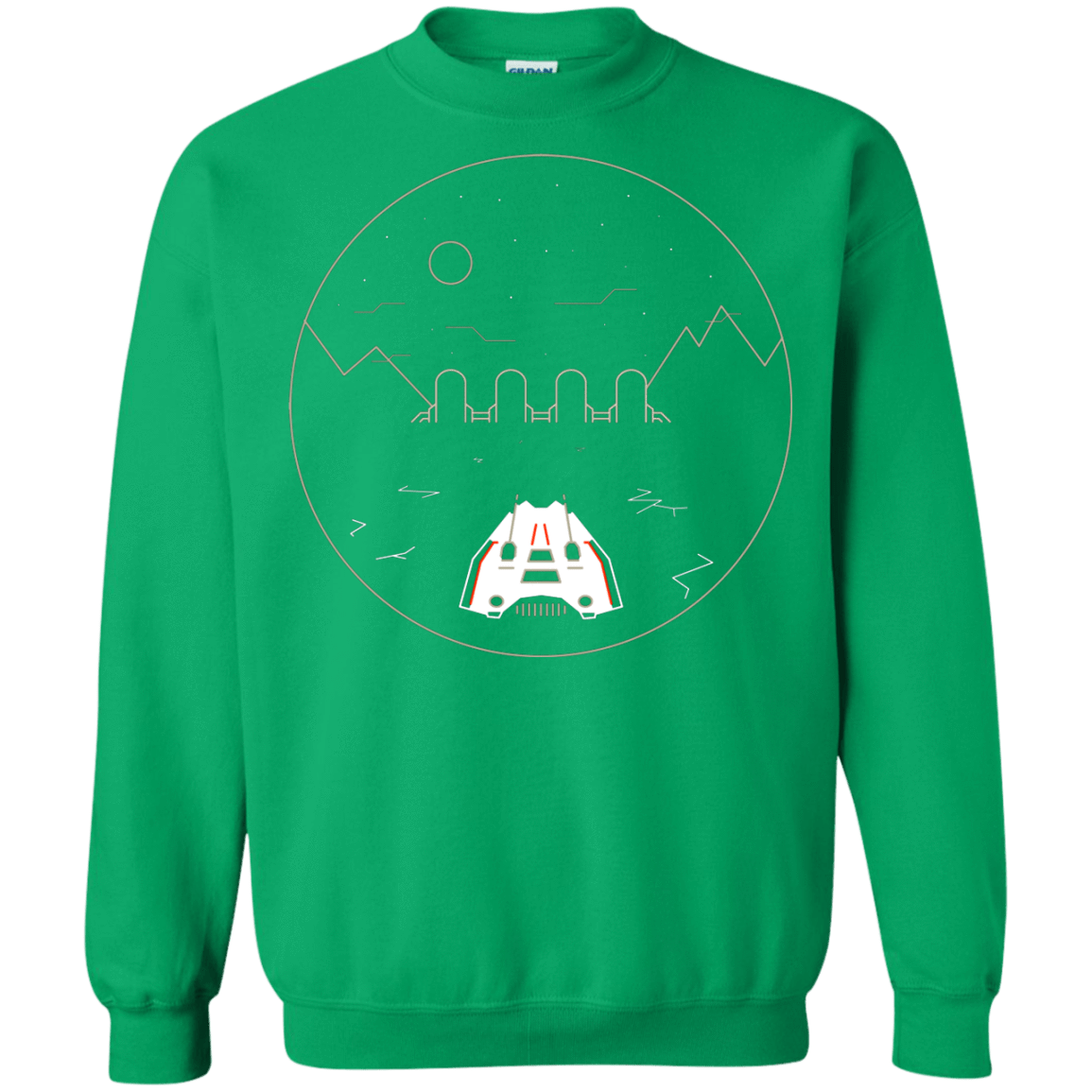 Sweatshirts Irish Green / S Visit Hoth Crewneck Sweatshirt