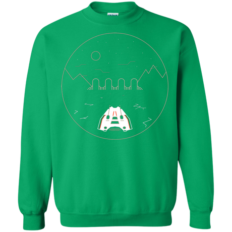 Sweatshirts Irish Green / S Visit Hoth Crewneck Sweatshirt